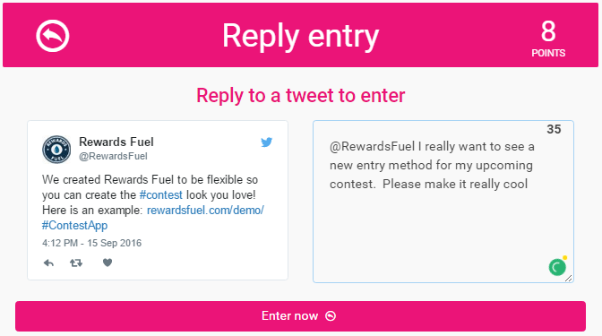 Get more replies on Twitter with Rewards Fuel