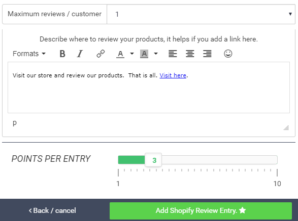 Viral Giveaway Shopify